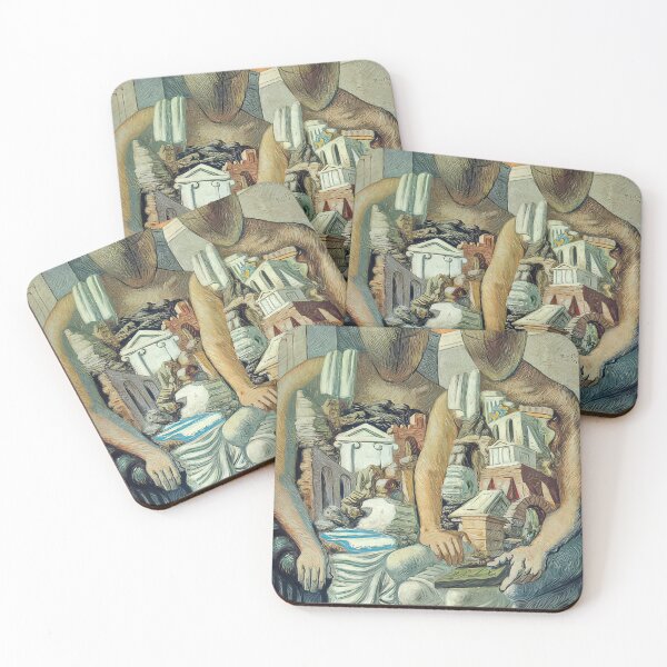 Item preview, THE ARCHAEOLOGISTS 1927 By Giorgio de Chirico designed and sold by erinkavanagh.