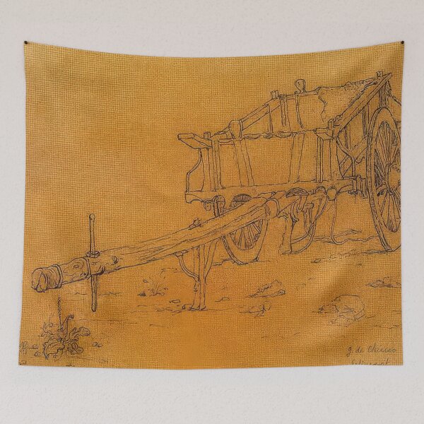 Item preview, THE CHARIOT By Giorgio de Chirico designed and sold by erinkavanagh.