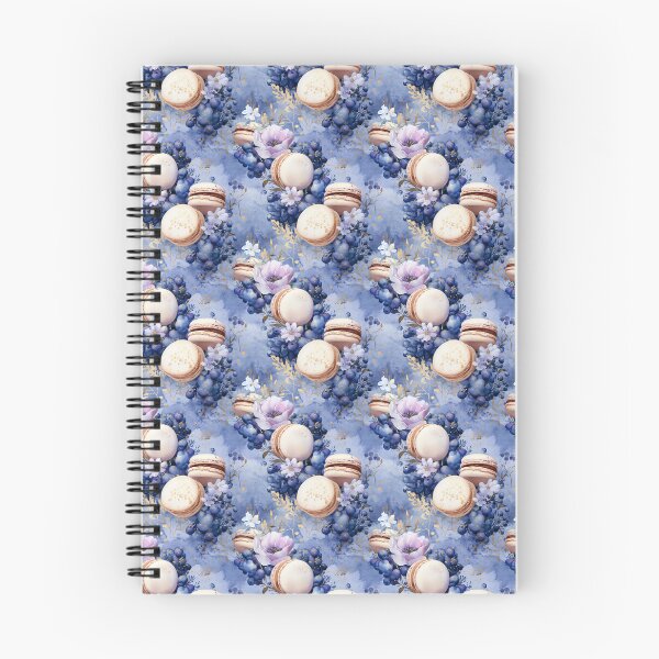 Item preview, Blueberry Macaron Pattern designed and sold by LouieVanille.