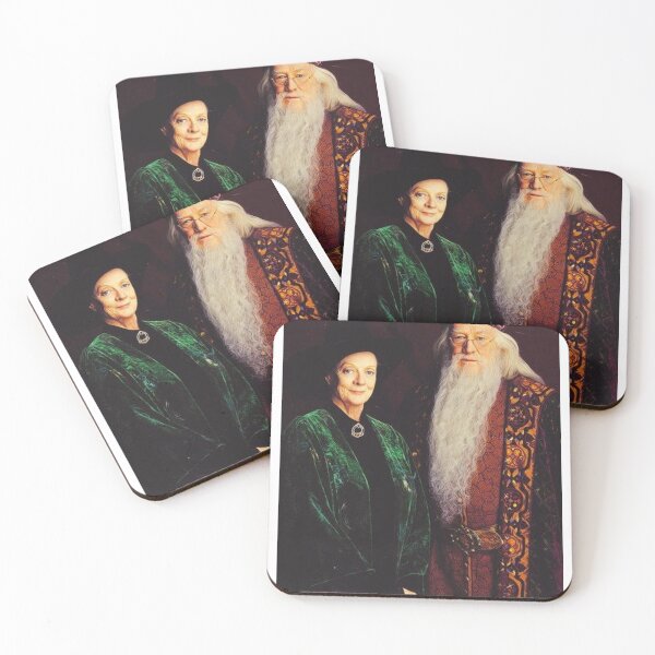 Item preview, Portrait of Albus & Minerva designed and sold by ShokoLaPatata.