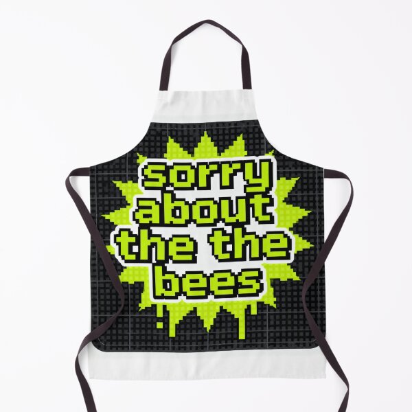 Item preview, Sorry About The Bees - Retro Pixel Meme Art designed and sold by PictorialWhimsy.