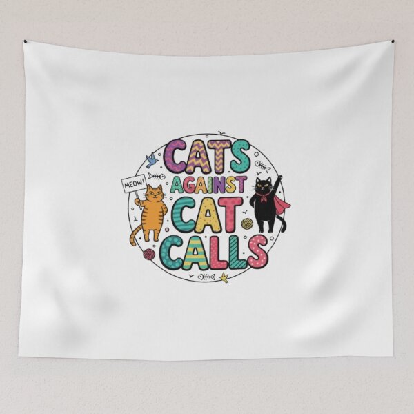 Item preview, Cats Against Cat Calls designed and sold by Shivam Arora.