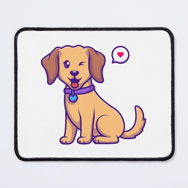 Item preview, Cute Winking Cartoon Puppy Dog designed and sold by StreetVibe-IND.