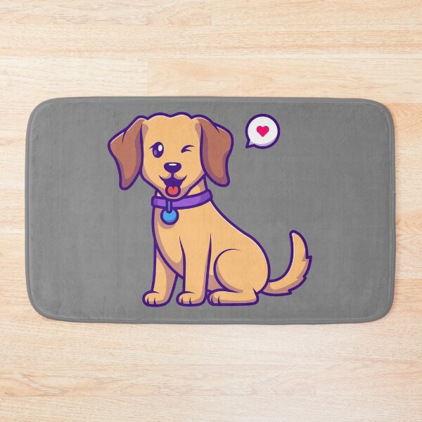 Item preview, Cute Winking Cartoon Puppy Dog designed and sold by StreetVibe-IND.