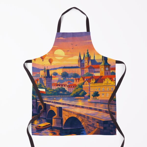 Item preview, Prague Travel Poster designed and sold by MatthewHeights.