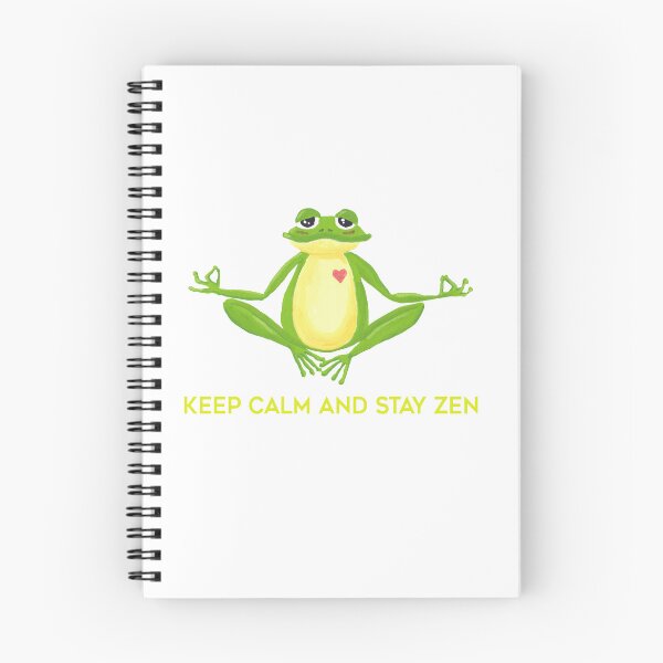 Item preview, Zen frog designed and sold by jeepereiraillustration.