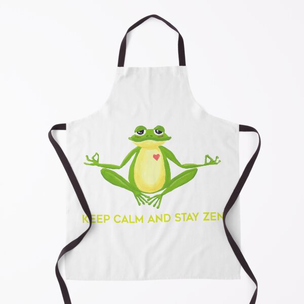 Item preview, Zen frog designed and sold by jeepereiraillustration.
