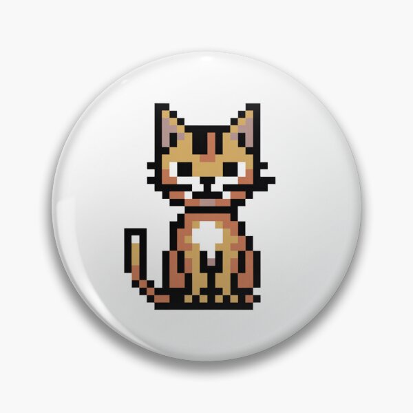Item preview, Pixel Cat Cat Classic T-shirt designed and sold by PaulaArtworks.