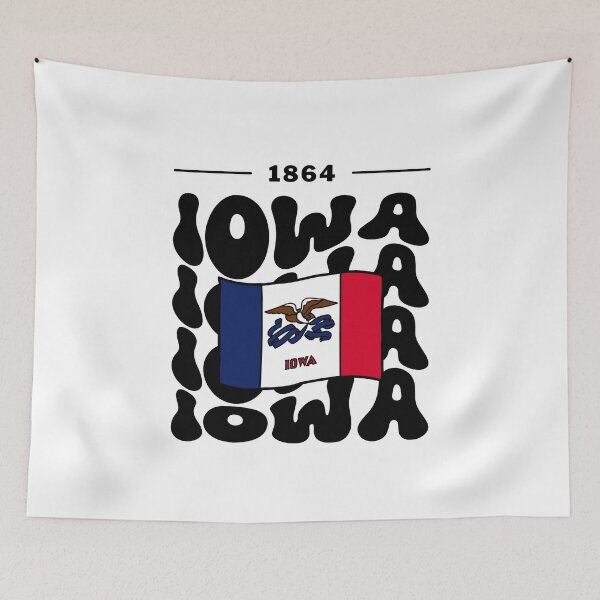 Item preview, Iowa flag USA designed and sold by Peerless-Prime.