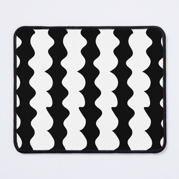 Item preview, Optical Illusion Pattern. Vector Black and white Wavy Vertical Stripes abstract striped illusion designed and sold by AtonuHaque.