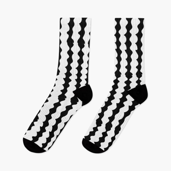 Item preview, Optical Illusion Pattern. Vector Black and white Wavy Vertical Stripes abstract striped illusion designed and sold by AtonuHaque.