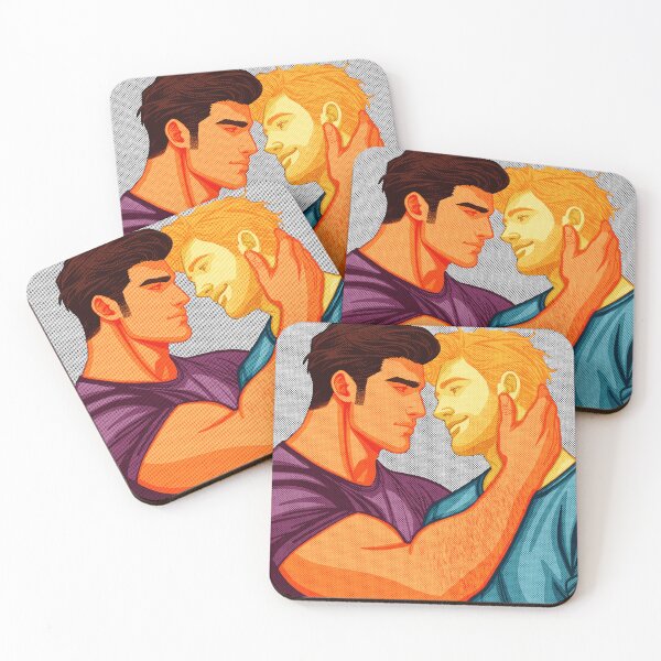 Item preview, The Kiss– Gay Pop Art Poster designed and sold by Object of Reference Designs.