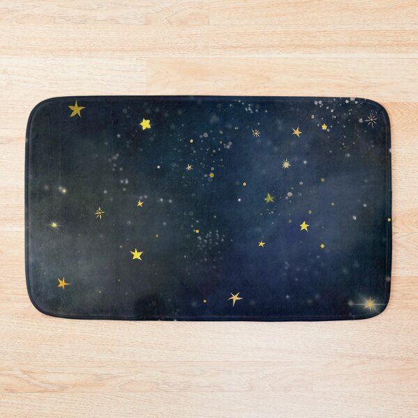 Item preview, Starry Night Sky Pattern Dreamy Galaxy Stars designed and sold by ArtDamaskin.
