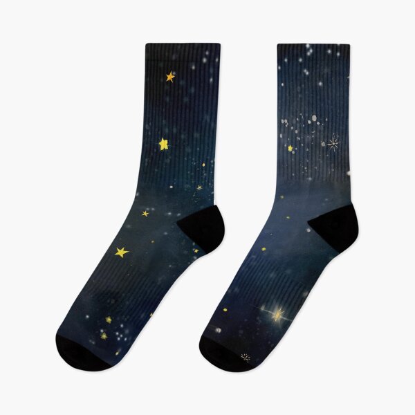 Item preview, Starry Night Sky Pattern Dreamy Galaxy Stars designed and sold by ArtDamaskin.