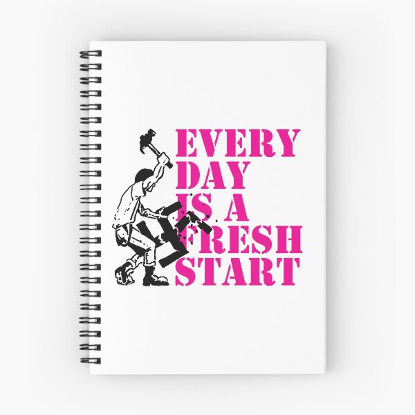 Item preview, Every day is a fresh start (antifa) designed and sold by remerasnerdas.