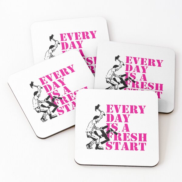 Item preview, Every day is a fresh start (antifa) designed and sold by remerasnerdas.