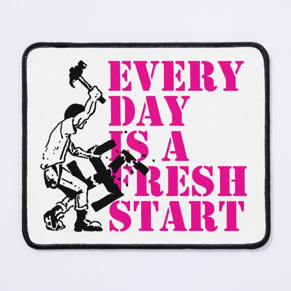 Item preview, Every day is a fresh start (antifa) designed and sold by remerasnerdas.