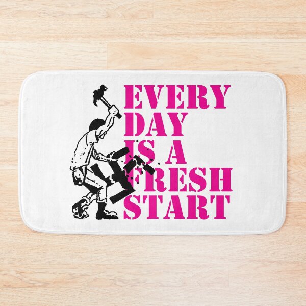 Item preview, Every day is a fresh start (antifa) designed and sold by remerasnerdas.