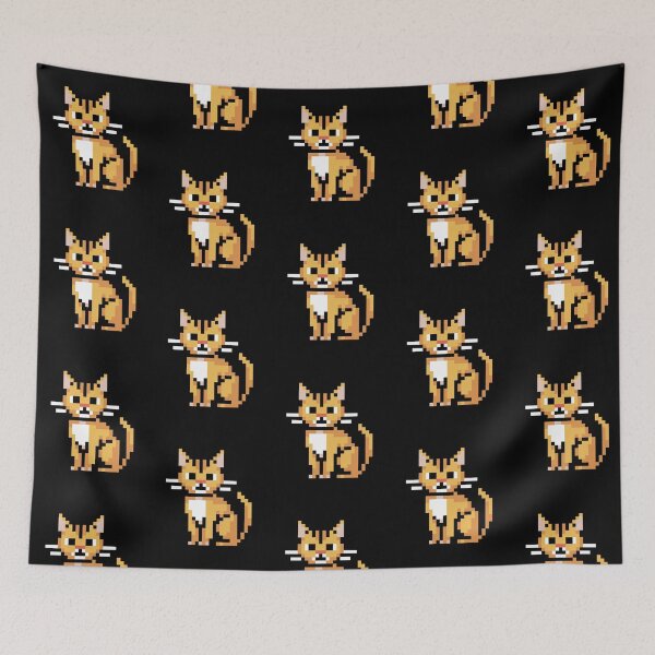 Item preview, Pixel Cat Cat Classic T-shirt designed and sold by PaulaArtworks.