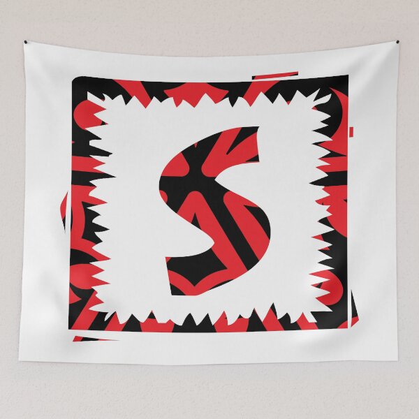 Item preview, Alphabets Doodle - Jagged Color | ZMYCYC 8 designed and sold by MyStickersCove.