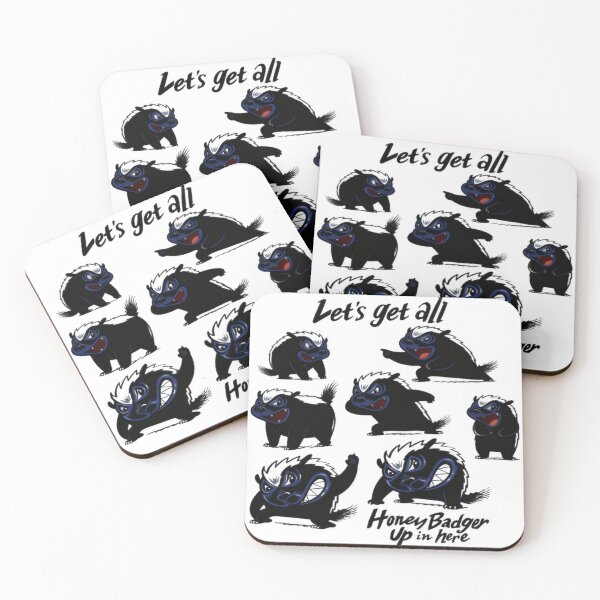 Item preview, Let’s Get All Honey Badgers In Here Fun Theme designed and sold by HumansStuck12.