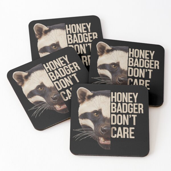 Item preview, Honey Badger Don’t Care Side Profile Expression designed and sold by HumansStuck12.
