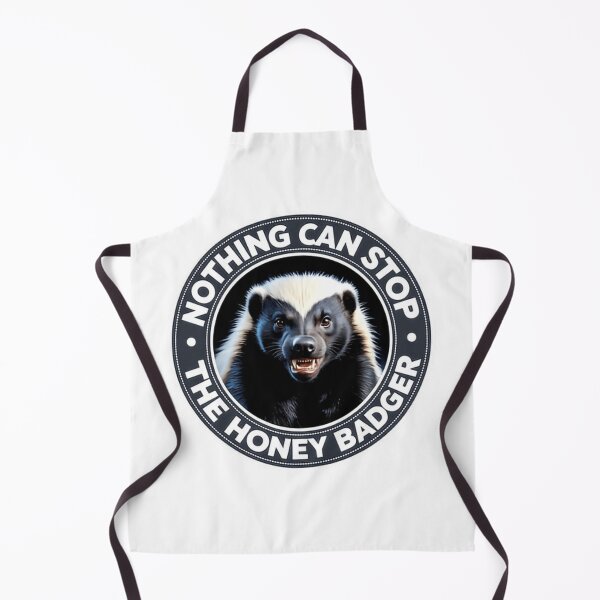 Item preview, Nothing Can Stop The Honey Badger Round Badge designed and sold by HumansStuck12.