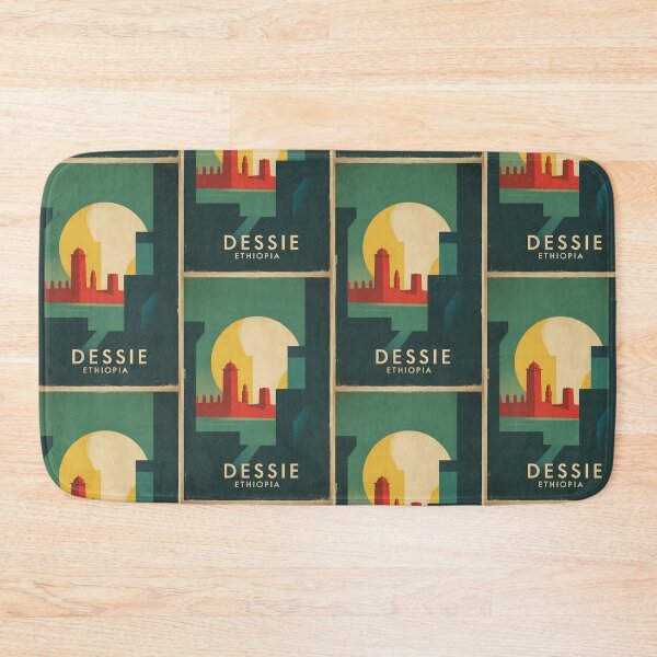 Item preview, Dessie Ethiopia Africa Retro Vintage Travel Souvenir designed and sold by TravelersGems.