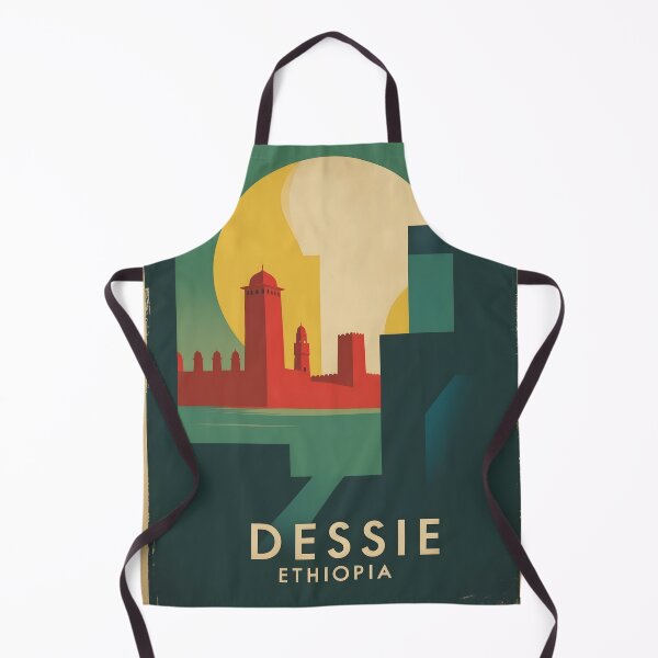 Item preview, Dessie Ethiopia Africa Retro Vintage Travel Souvenir designed and sold by TravelersGems.