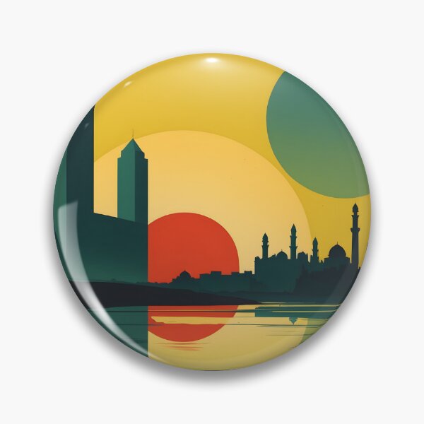 Item preview, Gimbi Ethiopia Retro Vintage Travel Design designed and sold by TravelersGems.