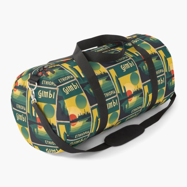 Item preview, Gimbi Ethiopia Retro Vintage Travel Design designed and sold by TravelersGems.