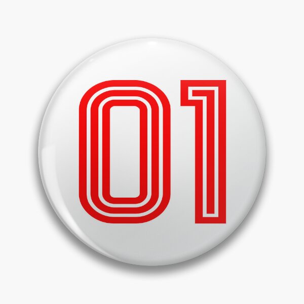 Item preview, Number 01, Red One designed and sold by Jeallan Designs.
