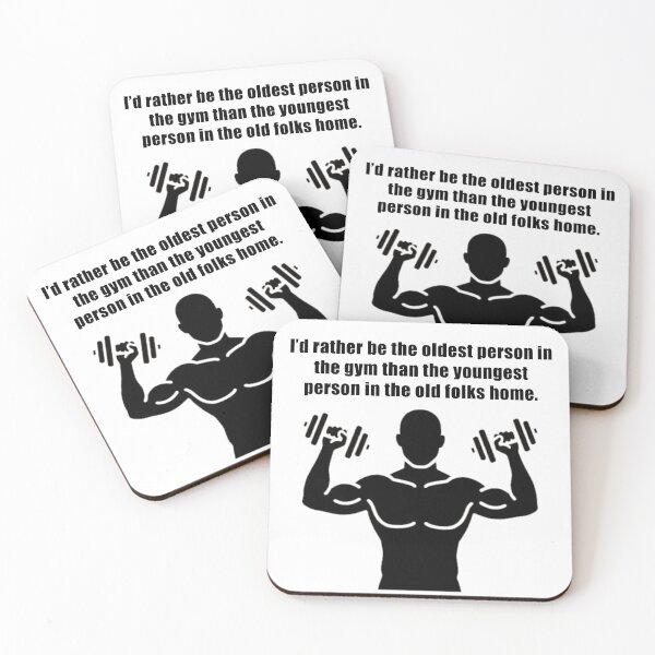 Item preview, Oldest Person in the Gym designed and sold by ToyoTees.