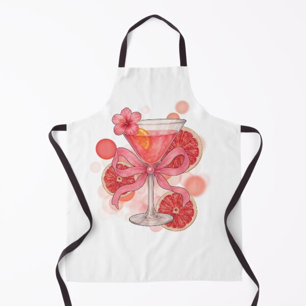 Item preview, Pink Drink with Grapefruits – Aesthetic Illustration designed and sold by iamKRUK.