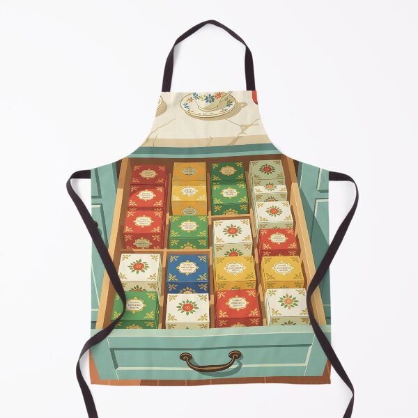 Item preview, Tea lover kitchen drawer filled with beautifully arranged tea boxes  designed and sold by Ponted.