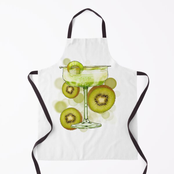 Item preview, Green Drink with Kiwi – Aesthetic Illustration designed and sold by iamKRUK.