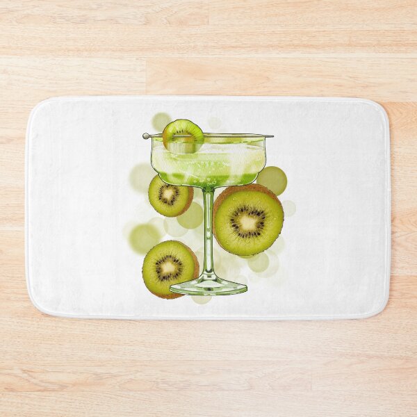 Item preview, Green Drink with Kiwi – Aesthetic Illustration designed and sold by iamKRUK.