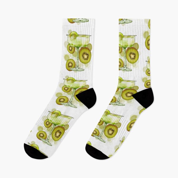 Item preview, Green Drink with Kiwi – Aesthetic Illustration designed and sold by iamKRUK.
