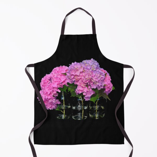 Item preview, Pink and purple hydrangeas in mason jars | classic country pink floral  designed and sold by hollycooper.