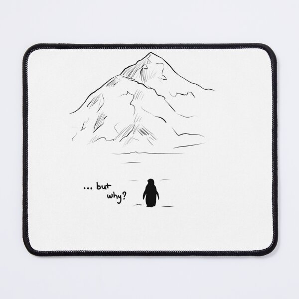 Item preview, But why penguin wandering toward mountains designed and sold by charonias.