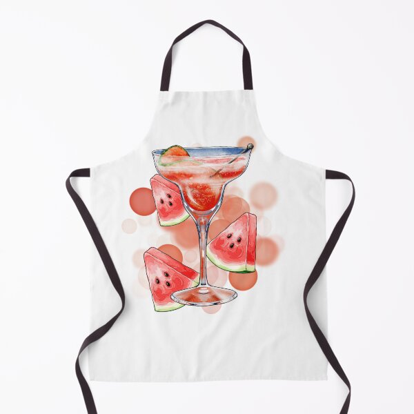 Item preview, Pink Drink with Watermelon – Aesthetic Illustration designed and sold by iamKRUK.