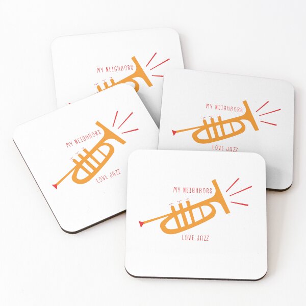 Item preview, FUNNY TRUMPET PRACTICE - MY NEIGHBORS LOVE JAZZ QUOTE designed and sold by PhokaPhokich.