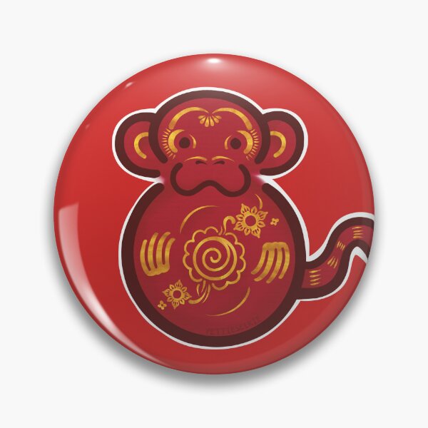 Item preview, Chinese Zodiac MONKEY 2 designed and sold by petselkie.