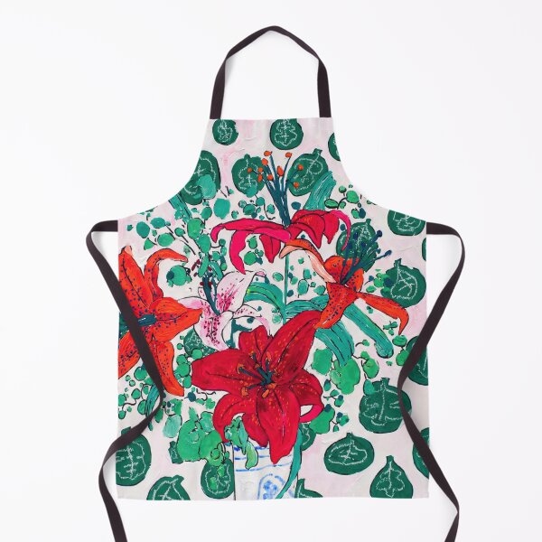 Item preview, Red Flowers by Henri Matisse: Fauvist Floral Still Life Poster designed and sold by artofuniverse.