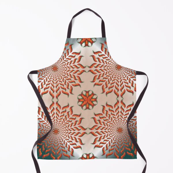Item preview, Four-Way Radiant Terracotta Mandala designed and sold by OIL Pattern Design .