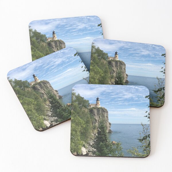 Item preview, The Iconic Split Rock Lighthouse stands tall on the Superior designed and sold by WeatherShot.
