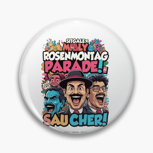 Item preview, Sitgalex Molly Rosenmontag Parade Saucher T-Shirt – Sitges Carnival Festival Graphic | Colorful Spain Parade Design designed and sold by Sushikidsntod.