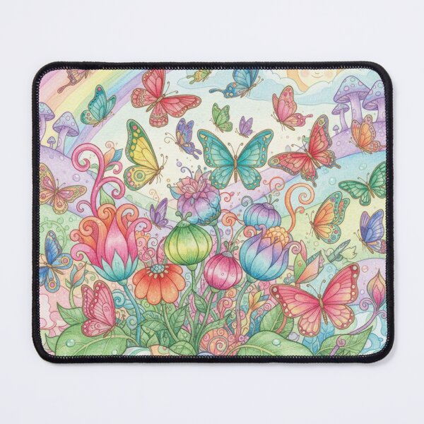 Item preview, Butterflies & Flowers designed and sold by ArtofDissent.
