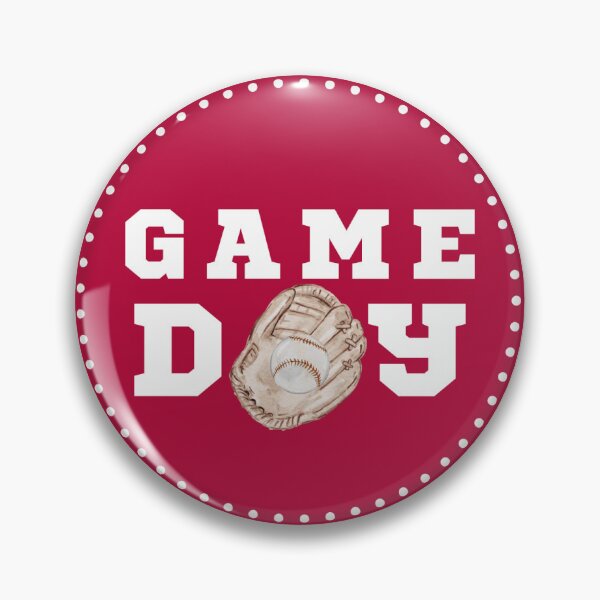 Item preview, Botón de pin de béisbol de Alabama designed and sold by Kickoff Buttons.