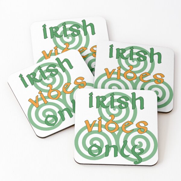 Item preview, Irish Vibes Only - Shamrock Heritage, Celtic Pride, Family Identity Gift (Light Colours) designed and sold by caFUNated.